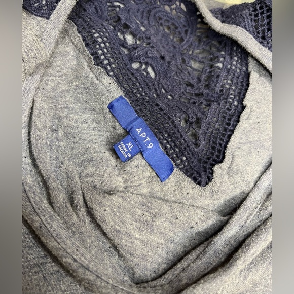 Cute Apt9 blueish dress top - Picture 2 of 7